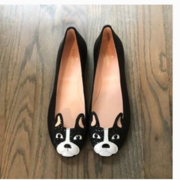 kate spade Shoes Iso Kate Spade Frenchie Dog Shoes Size 6 Poshmark